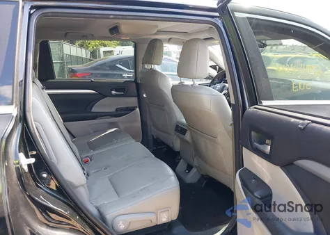 2015 Toyota Highlander Xle V6 from USA, damaged, VIN 5TDKKRFH9FS061115